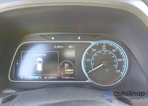 2020 Nissan Leaf Sv 40 Kwh из США, поврежденный, VIN 1N4AZ1CP3LC311598